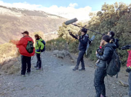La televisión japonesa NHK emite un programa sobre senderismo en la Alpujarra