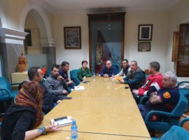 Reunión en el Ayuntamiento de Guadix para coordinar la seguridad de cara a la Semana Santa
